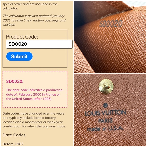 ❌SOLD❌ 💎Louis Vuitton Monogram Porte-Monnaie Tresor Wallet - Picture 11 of 14